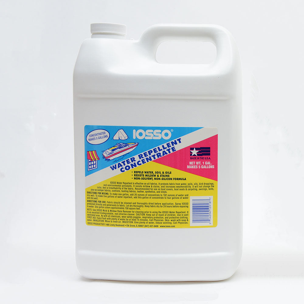 Iosso Water Repellant Concentrate - 1gal.