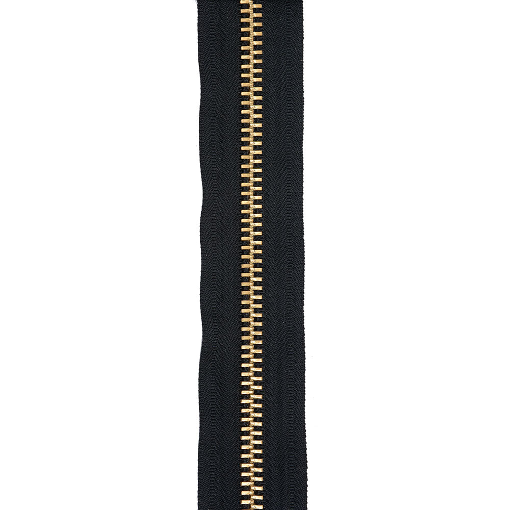 YKK ® #10 Brass Zipper Chain -
