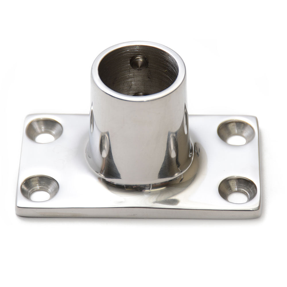 Base Stack Fitting 90 Degree Stainless Steel Rail Fitting Base – Ennis Fabrics
