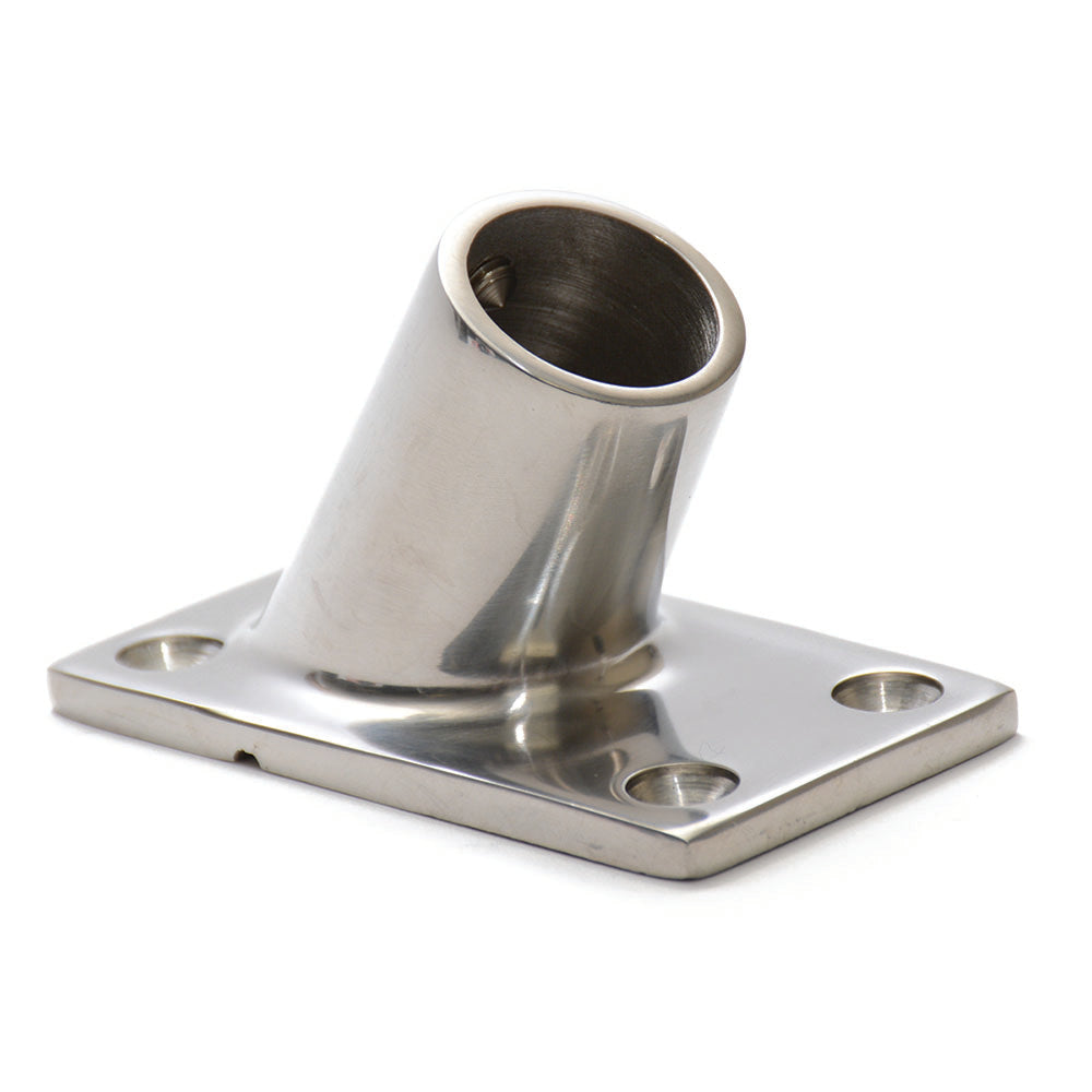 Base Stack Fitting 60 Degree Stainless Steel Rail Fitting Base – Ennis Fabrics