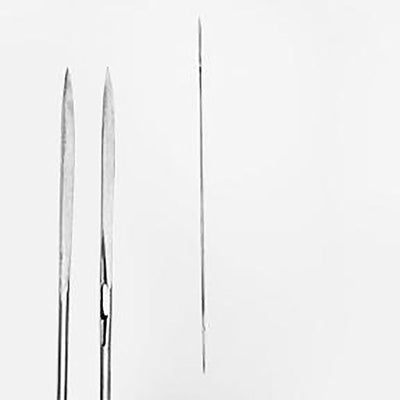 Double Straight Bayonet Needle